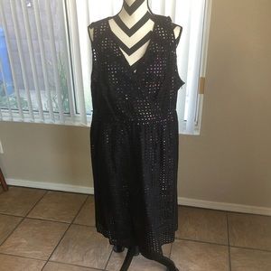 Lane Bryant Eyelet Dress Size 22